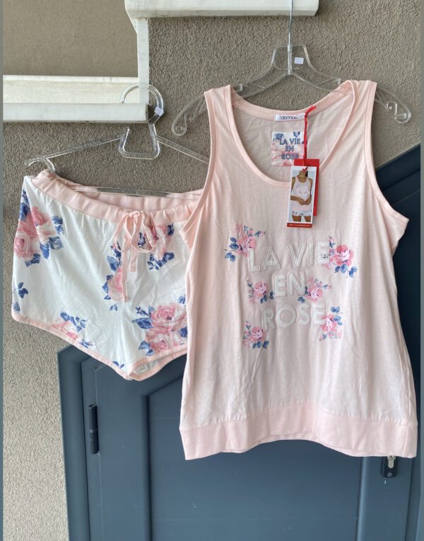 Γυναικεία πιτζάμα Floral Admas 55132-0 - Image 4