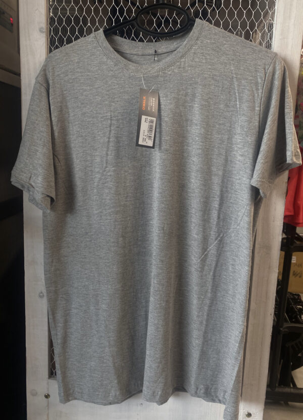 ΑΝΔΡΙΚΟ ΒΑΜΒΑΚΕΡΟ LOOSE FIT T-SHIRT ΛΑΙΜΟΚΟΨΗ w1915-49 - Image 5
