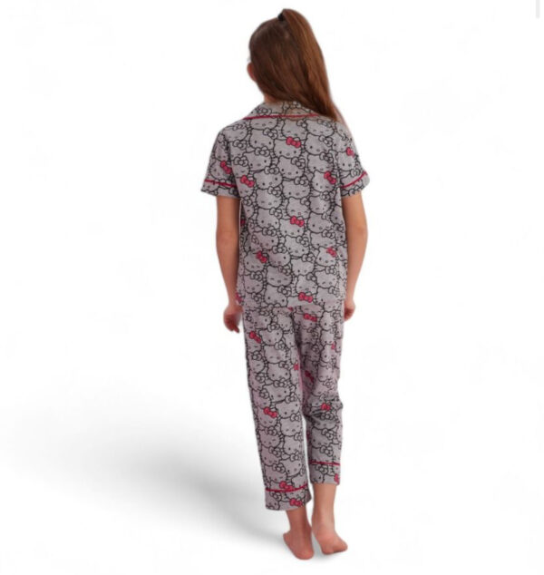 ΠΙΤΖΆΜΑ ΠΑΙΔΙΚΉ ΜΕ ΚΟΥΜΠΙΆ HELLO KITTY CUTE : HK050K - Image 4