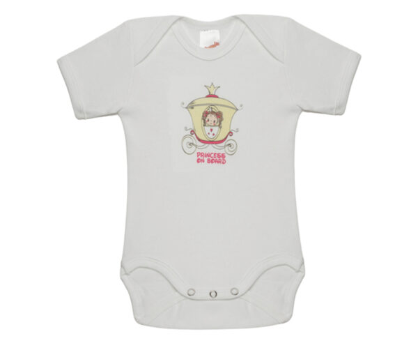 Minerva Βρεφικά Φορμάκια Κοντομάνικα Κορίτσι Princess 4τμχ: 90-31910-160 - Image 2