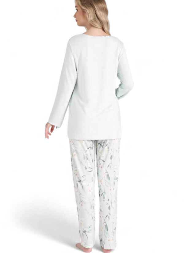 ΠΙΤΖΆΜΑ ΓΥΝΑΙΚΕΊΑ ΒΙΣΚΌΖ PASTEL FLORAL ΣΙΕΛ : PJDR1670 - Image 3