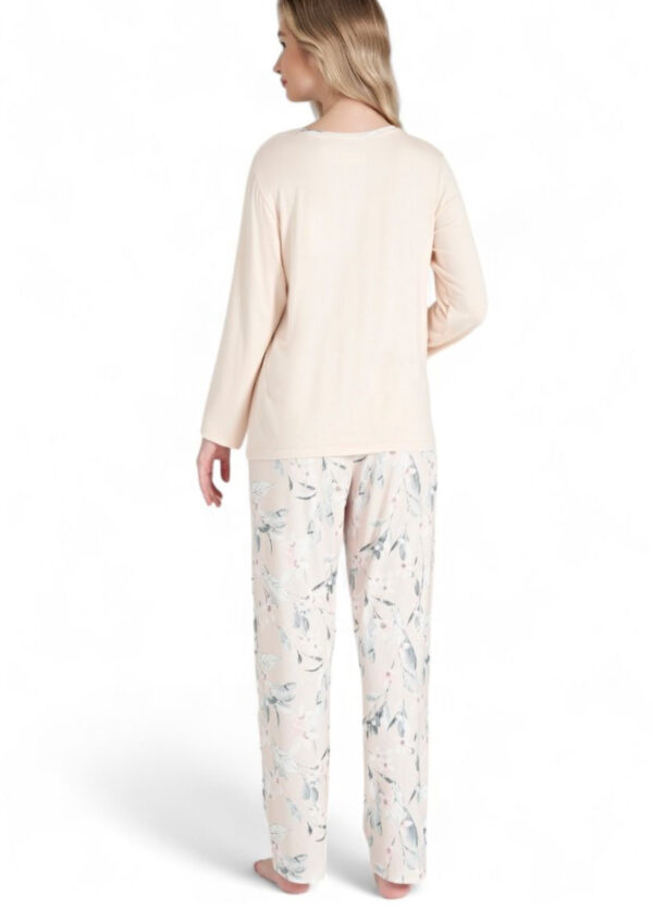 ΠΙΤΖΆΜΑ ΓΥΝΑΙΚΕΊΑ ΒΙΣΚΌΖ PASTEL FLORAL ΣΩΜΟΝ:PJDR1670 - Image 3