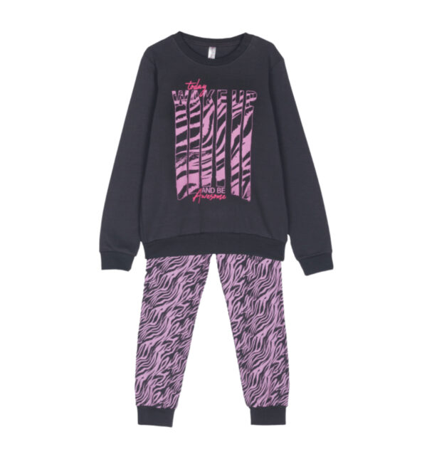Dreams Παιδική/Εφηβική Πιτζάμα Κορίτσι Awesome Zebra:2475113-04