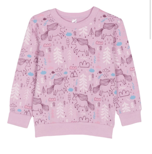 Dreams Βρεφική/Παιδική Πιτζάμα Κορίτσι Unicorn Allover Λιλά:2473114-03 - Image 2
