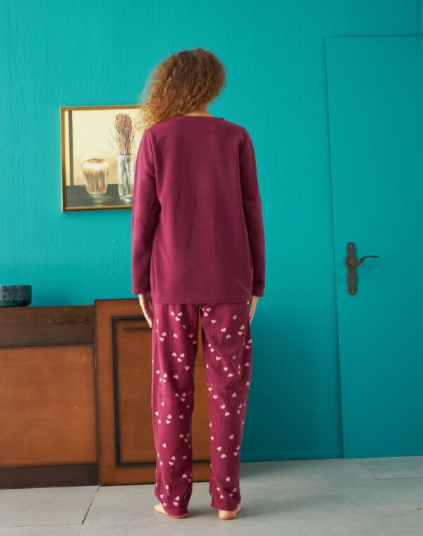 ΠΙΤΖΑΜΑ ΓΥΝΑΙΚΕΊΑ FLEECE SIYAH INCI KINDNESS IS MAGIC: SI23235035-A - Image 2