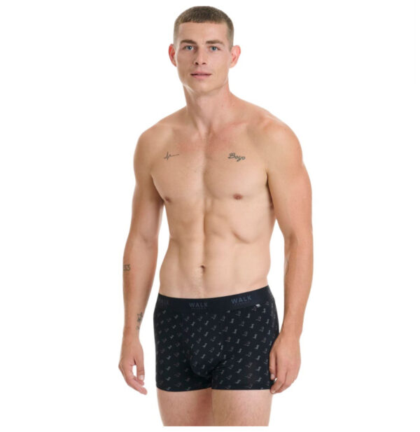 Walk Αντρικό Boxer Bamboo μαύρο Multicolor:  W1770-67 - Image 6