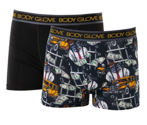 Body Glove Ανδρίκο Boxer 2τμχ Gorilla Μπλέ-Μαύρο :BGJD430010