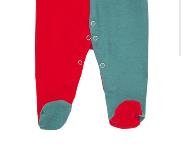 Pretty Baby Βρεφικό Βαμβακερό Φορμάκι Xmas Κόκκινο: PRETTYBABY35918-523 - Image 3
