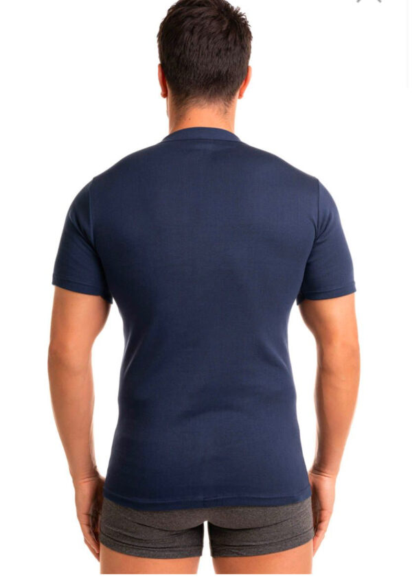 ΦΑΝΕΛΑ ΑΝΔΡΙΚΗ ΚΛΕΙΣΤΗ ΛΑΙΜΟΚΟΨΗ GIORGIO ΜΠΛΕ:757GRG - Image 3