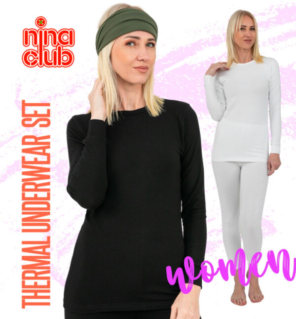 ΙΣΟΘΕΡΜΙΚΗ ΜΠΛΟΥΖΑ  NINA CLUB ΜΑΥΡΟ : NINA1179 - Image 8