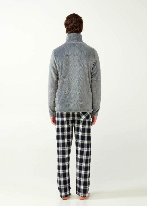 Vamp Fleece Ρόμπα Ζιβάγκο με Φερμουάρ:21706 - Image 5