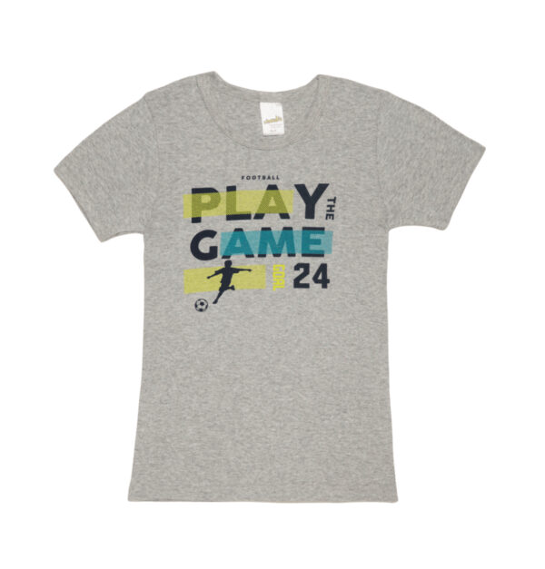 Minerva Παιδικό/Εφηβικό Κοντομάνικο Φανελάκι Αγόρι No 4-16 Play Γκρι Μελανζέ  90-42579-33