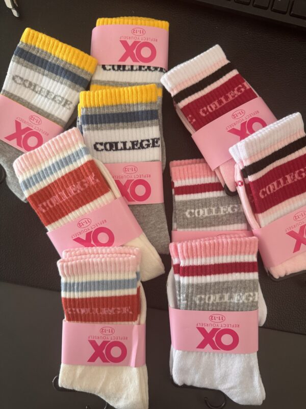 ΚΑΛΤΣΕΣ ΠΑΙΔΙΚΕΣ OX SOCKS COLLEGE : OXG01 - Image 4