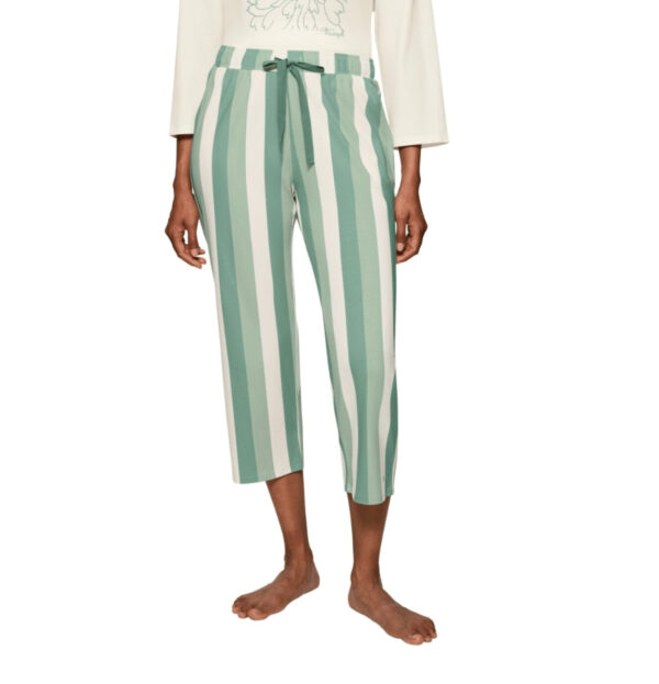 Triumph Mix & Match 7/8 Trousers 01 Ριγέ Βεραμάν:10222609-M010