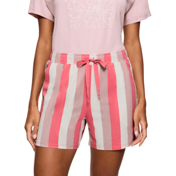 Triumph Mix & Match Shorts Ριγέ Σάπιο Μήλο:10218280-PP04