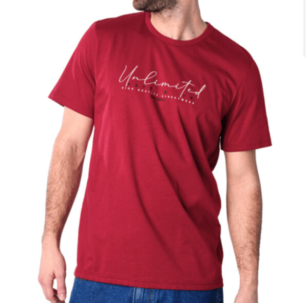 Paco & Co Ανδρικό T-Shirt Μπορντό 2531036-01 - Image 3