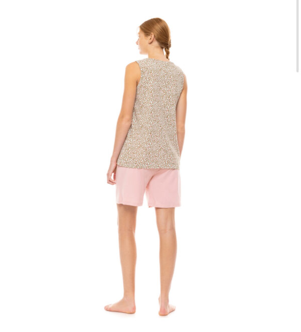 Pink Label Γυναικεία Αμάνικη Πιτζάμα :S1471 - Image 3