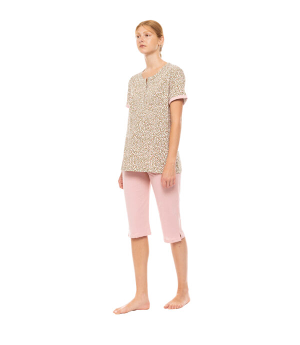 Pink Label Γυναικεία Κοντομάνικη Πιτζάμα:S1472 - Image 3