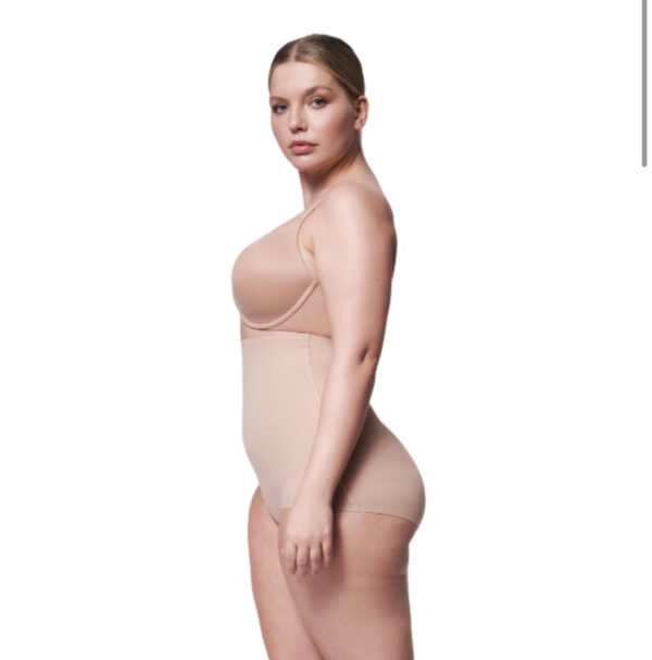 Julimex Figi Talia High Waist Panty Λαστεξ Μπεζ :JULIMEX-241NA - Image 3