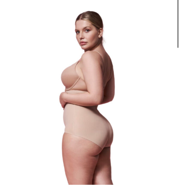 Julimex Figi Talia High Waist Panty Λαστεξ Μπεζ :JULIMEX-241NA - Image 4