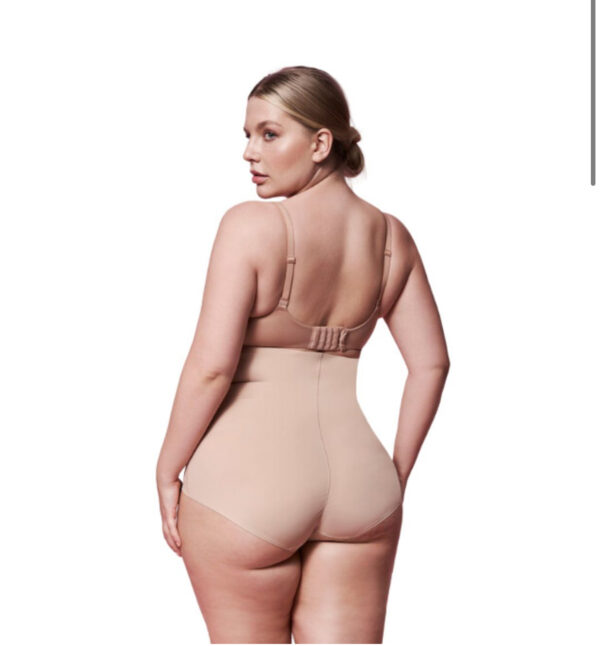 Julimex Figi Talia High Waist Panty Λαστεξ Μπεζ :JULIMEX-241NA - Image 6