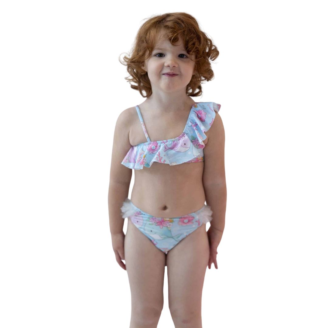 Ανώνυμο σχέδιο - 1 Tortue Βρεφικό/Παιδικό Bikini Set Φαλαινάκια Multicolour:S4-260-205 - Image 1