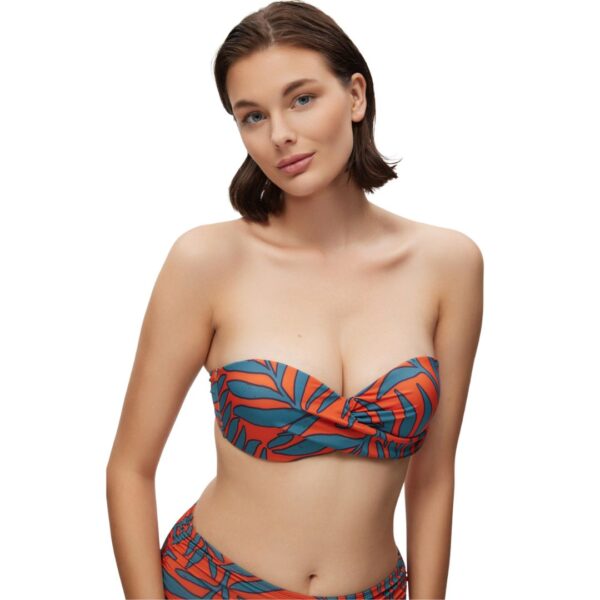 Minerva Simon Strapless Bikini Top Cup B:90-9337B-259