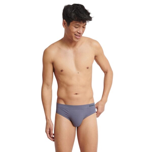 Sloggi Men Boxer Go Smooth Brief 2τμχ Black Combination :10219617-M014 - Image 4