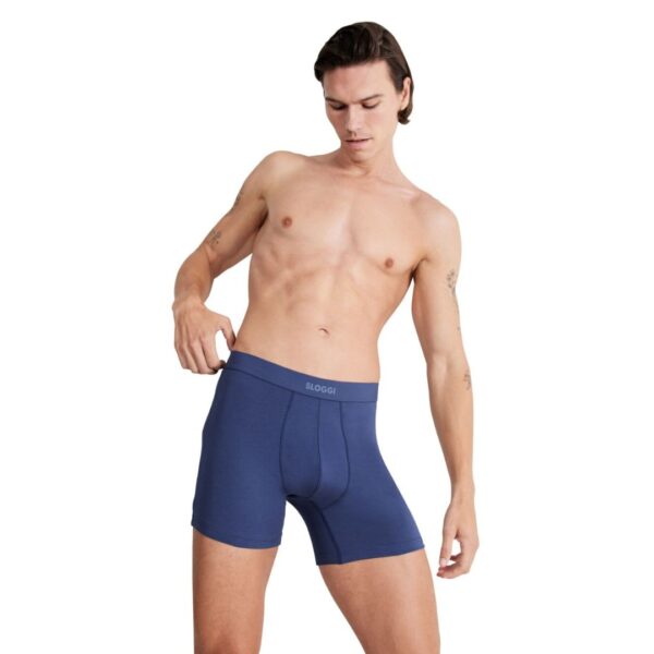 Sloggi Men Boxer Ever Ease Short 2Pack μπλε10222372-0004 - Image 2
