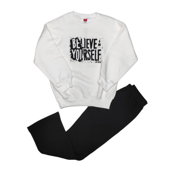 Joyce Παιδική/Εφηβική Φόρμα Σετ Φούτερ Believe Yourself: 2563117-01