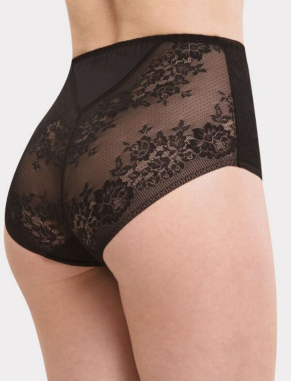 PLUS SIZE SLIP ΨΗΛΟΜΕΣΟ NORDDIVA ΜΑΥΡΟ: ELIZABETH - Image 2