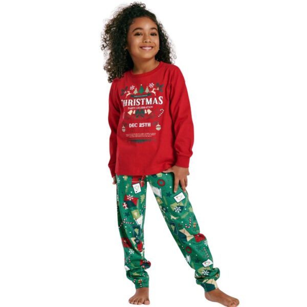 Muydemi Παιδική/Εφηβική Πιτζάμα Christmas unisex No 10-16 : 11011012