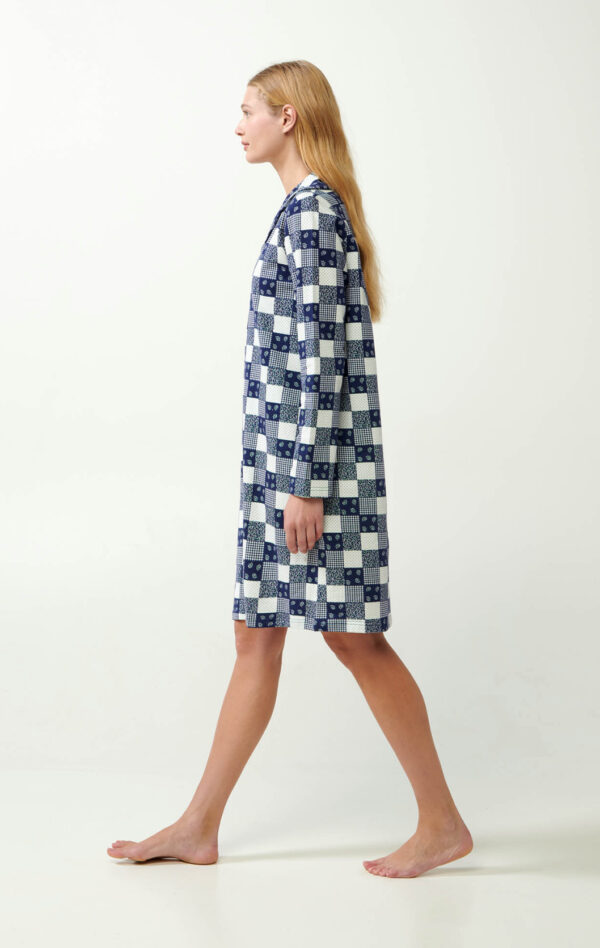 Vamp Κουμπωτό Νυχτικό Patchwork : 21434 - Image 5