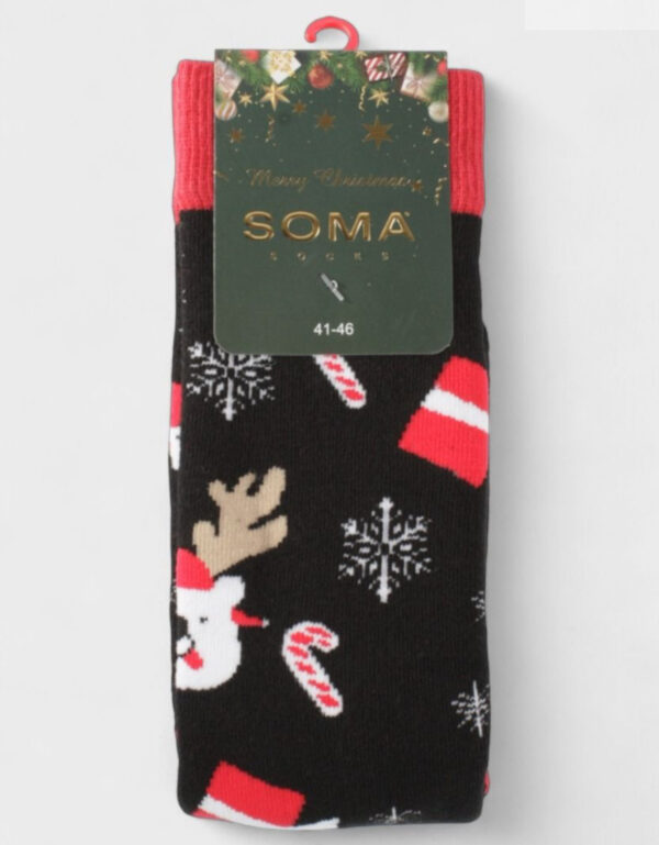 ΧΡΙΣΤΟΥΓΕΝΝΙΑΤΙΚΕΣ ΠΕΤΣΕΤΕ ΚΑΛΤΣΕΣ SOMA SOCKS (ΣΕΤ 6 ΖΕΥΓΑΡΙΑ) : SSJOY26 - Image 13