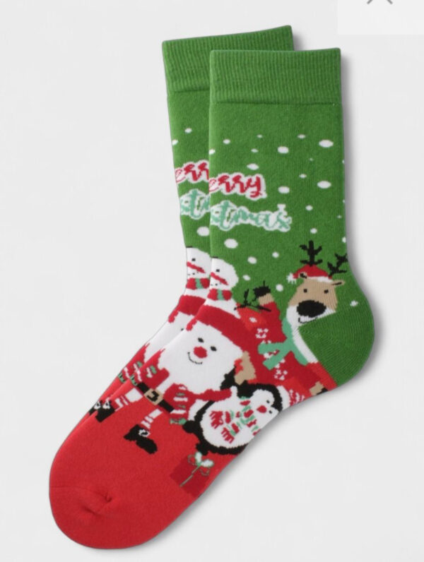ΧΡΙΣΤΟΥΓΕΝΝΙΑΤΙΚΕΣ ΠΕΤΣΕΤΕ ΚΑΛΤΣΕΣ SOMA SOCKS (ΣΕΤ 6 ΖΕΥΓΑΡΙΑ) : SSJOY26 - Image 4
