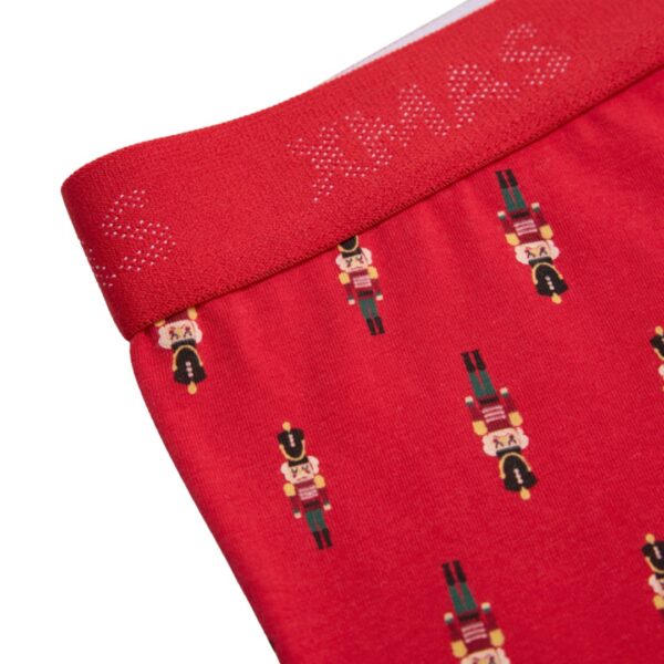 Ysabel Mora For Men Christmas Collection Boxer & Socks Noutcrackers Red:Y20433 - Image 5