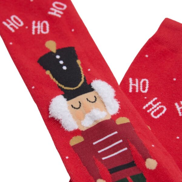 Ysabel Mora For Men Christmas Collection Boxer & Socks Noutcrackers Red:Y20433 - Image 3