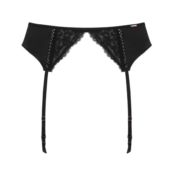 Dorina Lyra-Satin Suspender Belt :FXSP0001LA182-BK0001 - Image 4