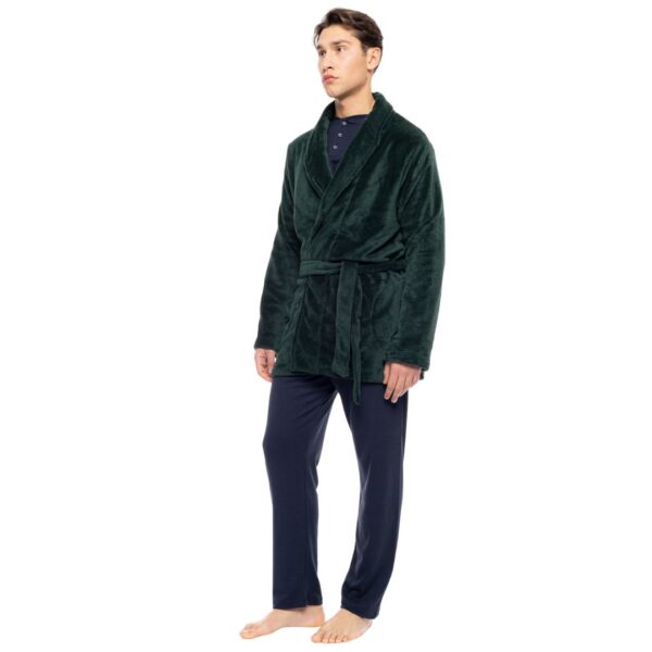 Ulisse Man Robe Soft Nos Κρουαζέ Κυπαρισσί : WN-M102-FOREST - Image 3
