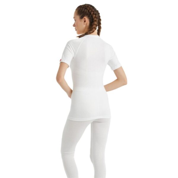 Blackspade Unisex Ισοθερμικό T-Shirt Short :BLACKSPADE-9258SNOWWHITE - Image 4