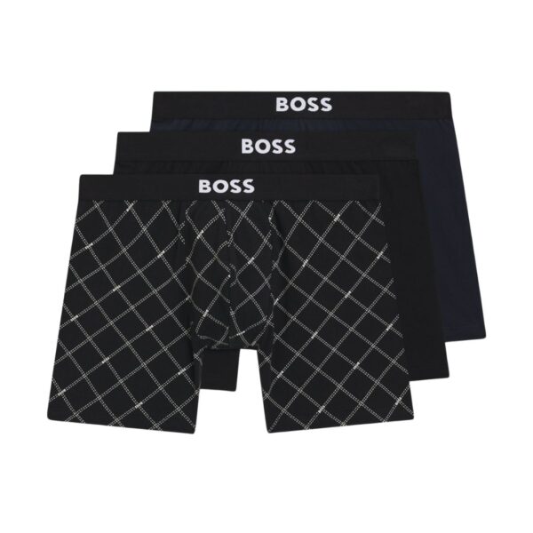 Boss One Boxer Brief 3pack Cotton Stretch Multipack;50549856-002