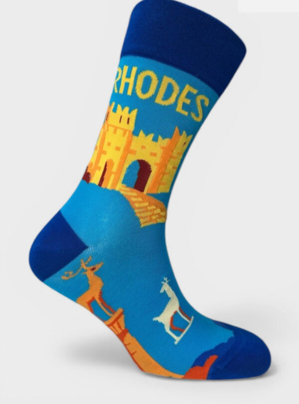 ΚΑΛΤΣΑ UNISEX SOMA SOCKS I LOVE ISLANDS ΡΟΔΟΣ:  SS2032-1
