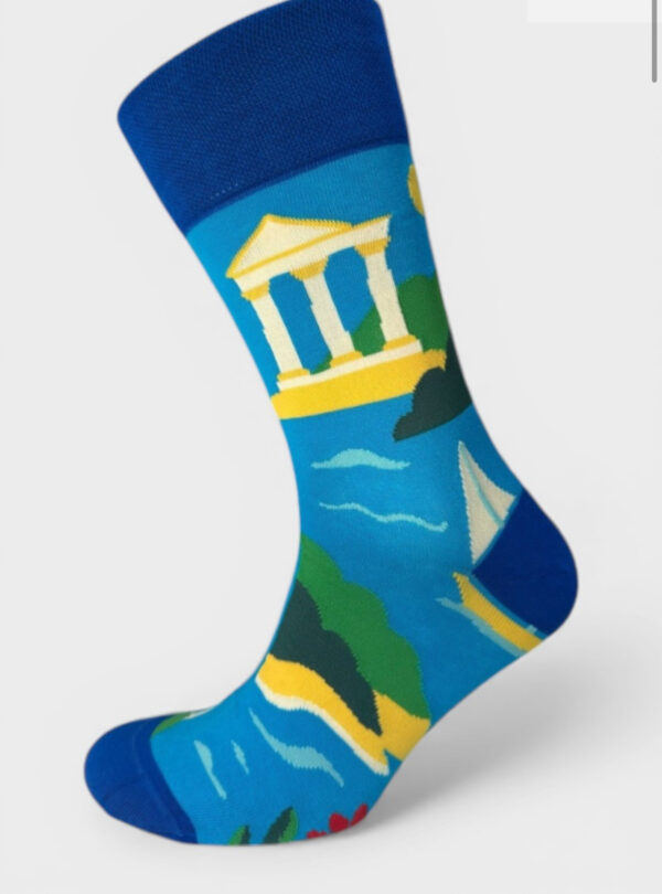 ΚΑΛΤΣΑ UNISEX SOMA SOCKS I LOVE ISLANDS ΚΡΗΤΗ:   SS2029-2 - Image 2