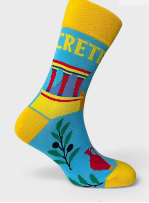 ΚΑΛΤΣΑ UNISEX SOMA SOCKS I LOVE ISLANDS ΚΡΗΤΗ:   SS2029-1