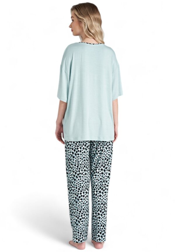 ΠΙΤΖΑΜΑ ΓΥΝΑΙΚΕΙΑ ΒΙΣΚΟΖ PIJADORE ANIMAL PRINT ΒΕΡΑΜΑΝ: PJDR1648 - Image 2