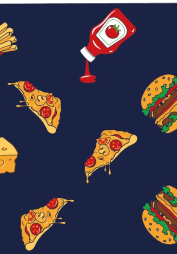 ΣΕΤ ΜΠΟΞΕΡ ΚΑΙ ΚΑΛΤΣΕΣ BURGER & PIZZA SOMA BLUE : SBS7331 - Image 2