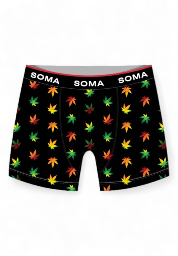 ΣΕΤ ΜΠΟΞΕΡ ΚΑΙ ΚΑΛΤΣΕΣ REGGAE SOMA BLACK : SBS7414 - Image 2
