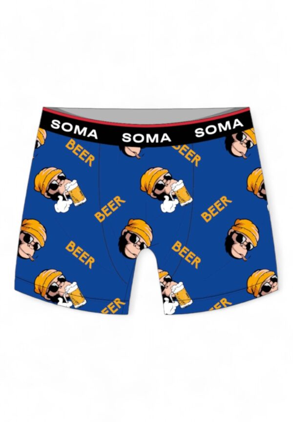 ΣΕΤ ΜΠΟΞΕΡ ΚΑΙ ΚΑΛΤΣΕΣ BEER SOMA BLUE : SBS7321 - Image 3