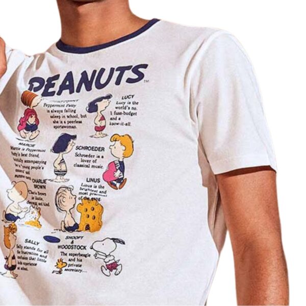 Gisela Ανδρική Κοντομάνικη Πιτζάμα Peanuts : 2/20410S - Image 2