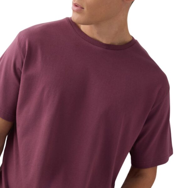 Minerva Ανδρικό Βαμβακερό T-Shirt Βουργουνδί:90-19411-452 - Image 3